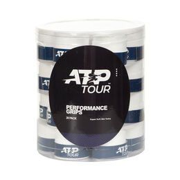 Vrchní Omotávky ATP Tour ATP Performance Grip white 30er